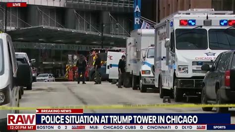 Chicago police send large response to downtown Trump Tower